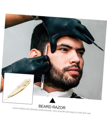 Frcolor Beard Razor for Men | Stainless Steel Beard Cutting Tool & Shaving Device | Precision Beard Grooming - Buy Online on GoSupps.com