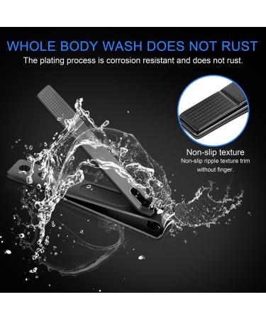 2022 Update: Kisider Professional Manicure Set - 18pc Stainless Steel Nail Clippers & Pedicure Kit for Men and Women - Sharp & Durable Grooming Tools - Black - Buy Online on GoSupps.com