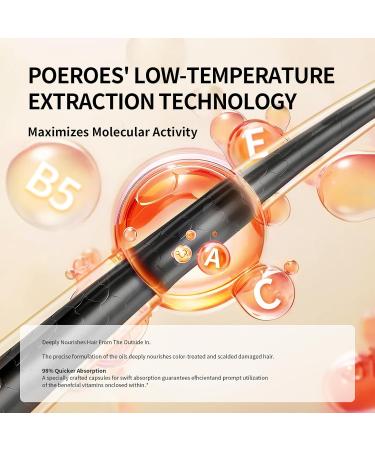 Hair Vitamins A C E Pro B5 - 50 Capsules for Frizzy & Damaged Hair | Argan Avocado & Moroccan Oil Leave-In Conditioner - Buy Online on GoSupps.com