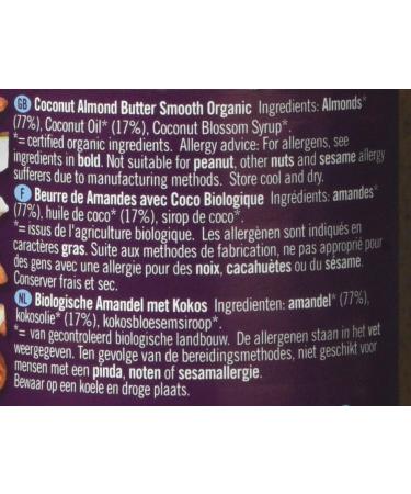 Biona Organic Coconut Almond Butter 170g - Buy Online on GoSupps.com