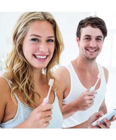 Folding Travel Toothbrush Set with Case - Soft Bristles, Portable for Camping, Hiking, Business Trips - 5 Colors - Buy Online on GoSupps.com