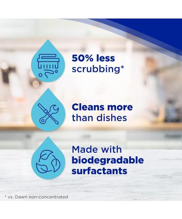 Dawn Free & Clear EZ-Squeeze Dish Soap Dishwashing Liquid Lemon 532 mL Lemon 532 ml (Pack of 1) - Buy Online on GoSupps.com