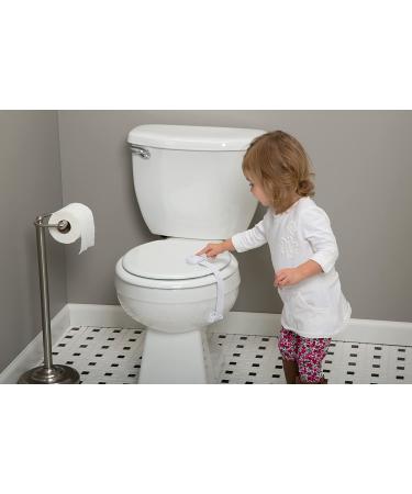 Safety 1st OutSmart Toilet Lock - White, 1 Count | Childproofing Essential - Buy Online on GoSupps.com