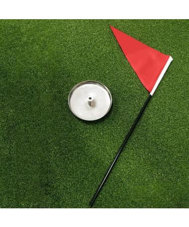Mini Golf Cup and Flags - Red Replacement Set for Putting Green - 1pcs - Buy Online on GoSupps.com