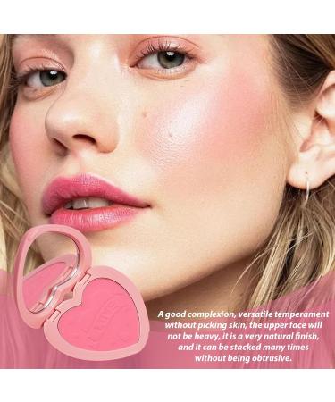  bellv Blush Powder Face Blush Powder Highly Pigmented Blush Powder for Cheeks Face Daily Beauty Products for Travel Meeting Home Work Work Bellv - Buy Online on GoSupps.com