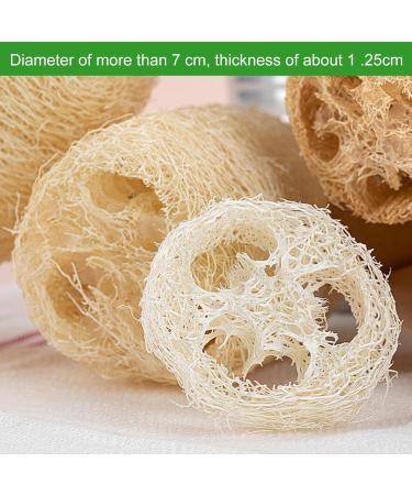 Buy 100% Natural Luffa Slices | Eco-Friendly Soap Holders & Luffa Accessories for Shower Bathroom & Kitchen - Buy Online on GoSupps.com