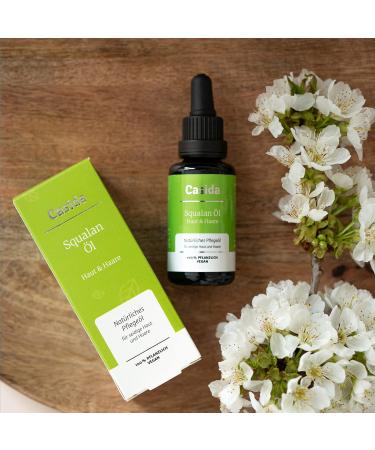 Casida Squalane Oil 30ml - 100% Plant-Based Skin & Hair Moisturizer for Silky Smooth Skin - International Shipping Available - Buy Online on GoSupps.com