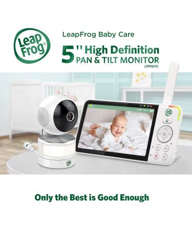 LeapFrog LF915HD Video Baby Monitor with 5 720p HD LCD Display, Pan/Tilt Camera, Night Vision & Two-Way Intercom - Buy Online on GoSupps.com