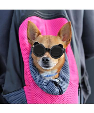 Stylish Panda UV Glasses for Small Dogs - Eye Protection & Windproof Cat Glasses - Buy Online on GoSupps.com