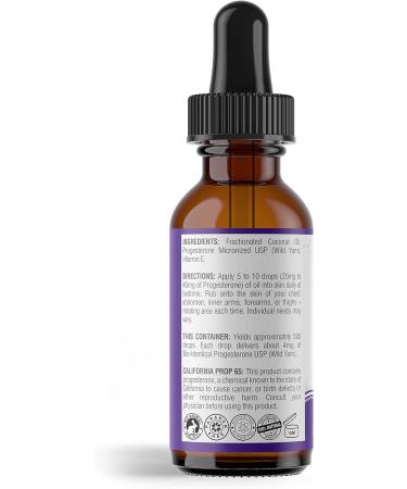 Pro-Pause Oil: Bioidentical Progesterone Support for Menopause, PMS Relief & Hormonal Balance - 30mL - Buy Online on GoSupps.com