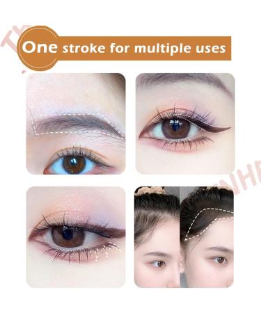 3 Pcs Cooklesa Eyebrow Natural Waterproof Eyebrow Pen with Microfine Tip 2-in-1 Dual-Ended Microblading Eyebrow Pen Two-Pronged Eyebrow Pencil (#02 Light Brown) - Buy Online on GoSupps.com