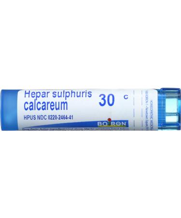Boiron Single Remedies Hepar Sulphuris Calcareum 30C Approx 80 Pellets