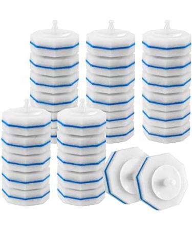 UrbanFlyingFox Disposable Toilet Cleaning System Disposable Toilet Flushable Refill Brush Flushable Refills 60Pcs - Buy Online on GoSupps.com