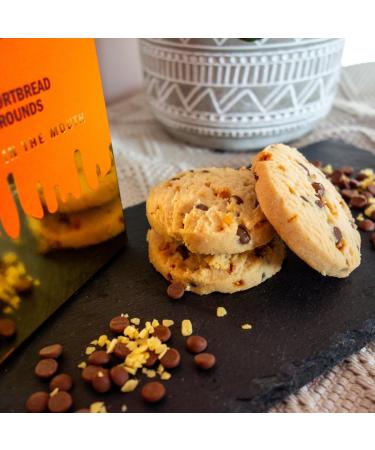 Dean's Flavoured Shortbread Rounds - Milk Chocolate & Honeycomb and Rhubarb & Custard (2 x 150 grams) - Buy Online on GoSupps.com