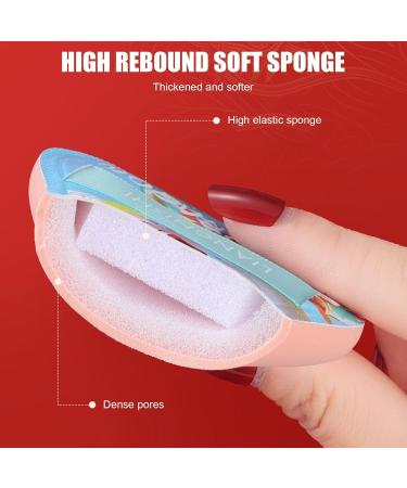 Powder Puff - Dragon Pattern Face Makeup Sponge - Pressed Powder Applicator Pad with Storage Box Beauty Makeup Tools for Loose & Cosmetic Foundation - Buy Online on GoSupps.com