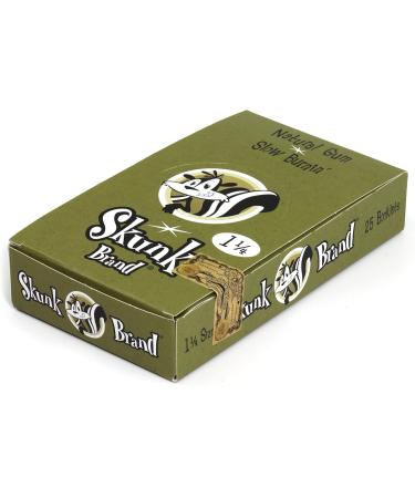 Skunk Brand Hemp Rolling Papers 1 1/4 - 25pk Box (50 leaves/pk) - Buy Online on GoSupps.com