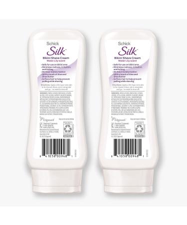 Schick Silk Bikini Shave Cream - Intimate Shaving Cream for Women, 2 Pack (6oz Each) - Buy Online on GoSupps.com