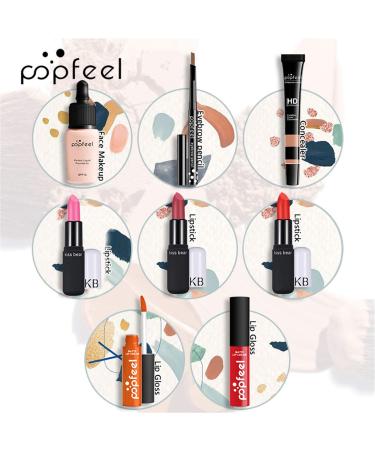 FantasyDay All-in-One Makeup Set | Full Kit for Women - Eyeshadow, Lipstick, Blush, Concealer, Mascara & More! - Buy Online on GoSupps.com