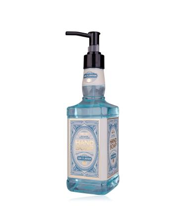 accentra hand soap GIN FLAVOR in bottle in gin bottle look 480ml hand soap in pump dispenser liquid soap gin scent - refillable