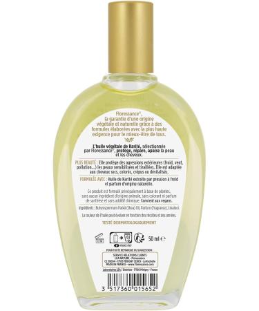  Floressance Floressance Shea Vegetable Oil Protects and Repairs 50 ml Bottle - Buy Online on GoSupps.com