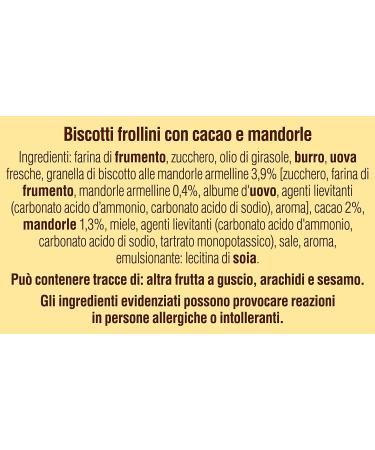 Mulino Bianco Lot de 2 biscuits Abbracci Nascondini et Ritornelli 700 g 1 x 600 g - Buy Online on GoSupps.com