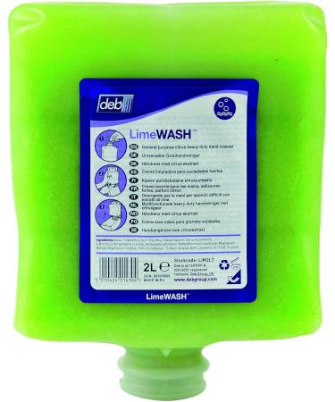 Deb Solopol Lime Hand Cleanser 2 Litre x4