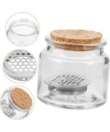 Housoutil Nail Cup Dappen Dish Nail Dish Bowl Acrylic Nail Supplies Nail Dish with Lids Manicure Nail Dish with Stainless Steel Mesh Nail Dish Cups with Lids Cork Glass Saucer Cup - Buy Online on GoSupps.com
