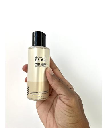 ITADI Organic Daily Gentle Face Exfoliator Wash | Coffee Berry Infused Face Scrub Exfoliator | Best for Women & Men | 4oz - Buy Online on GoSupps.com