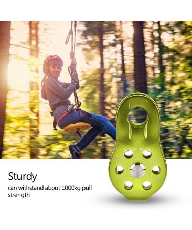 High-Performance Aluminum Alloy Mags Strap Disk - Single Swivel Rope Climbing Safety Equipment Accessories (Green) - Buy Online on GoSupps.com