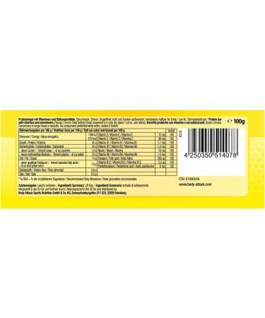 Buy Body Attack Carb Control Protein Bar Lemon 15-Pack | High Protein Snack for Weight Management - Buy Online on GoSupps.com