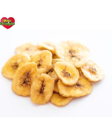  Bite & Delight Bite & Delight 6.8kg Sugar-Free Banana Chips Healthy Snack Dried Bananas Ideal for Muesli & Yogurt Rich in Fiber & Vitamins Natural Banana Chips - Buy Online on GoSupps.com
