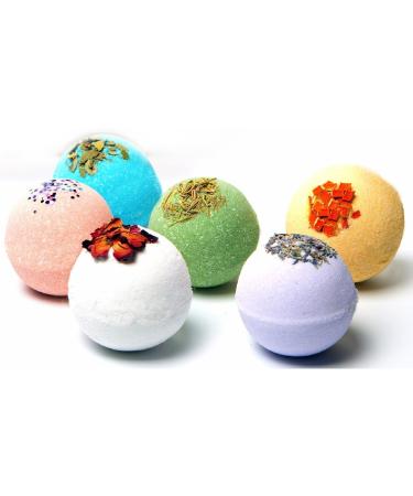 Wholesale Large 3.5 oz Luxury Organic Bath Bombs - Handmade in USA, Safe for Kids - Epsom Salt, Essential Oils, Vegan - (60 Count) - Buy Online on GoSupps.com