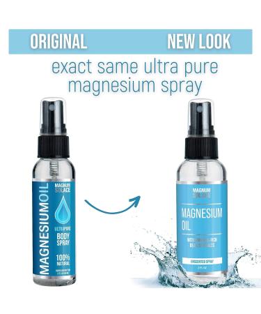 Organic Magnesium Oil Spray with Dead Sea Salt | Pure & Potent Formula for Superior Absorption - Buy Online on GoSupps.com
