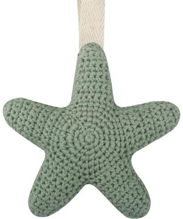 Fuzyxih Cute Star-Shaped Pacifier Holder - Durable Hanging Decorations with Carrying Band for Babies | 13 cm/5 inches | International Shipping - Buy Online on GoSupps.com