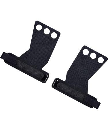 Fabater Palm Grip Protector High Strength Carbon Microfiber Palm Protector 3 Finger Holes 1 Pair Black for Fitness Training S - Buy Online on GoSupps.com