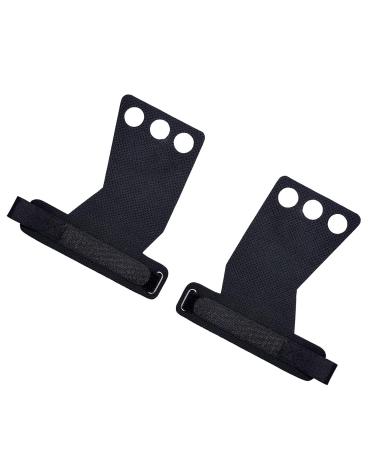 Fabater Palm Grip Protector High Strength Carbon Microfiber Palm Protector 3 Finger Holes 1 Pair Black for Fitness Training L - Buy Online on GoSupps.com