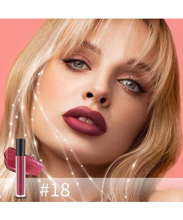 Boobeen Matte Liquid Lipstick - Long Lasting Waterproof Lip Color for Girls & Women 18 - Buy Online on GoSupps.com