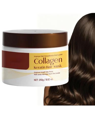 Conditioner For Women 250g Deep Conditioner Cream for Damaged Hair Soothing Hair Lotion For Girls Women Morning Evening HomeDaily Travel Home Damaged Frizz Dry Styling