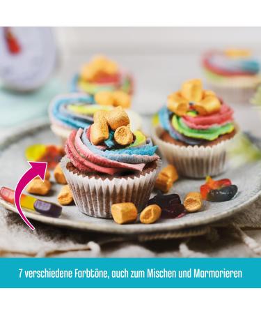 Decocino Lilac Food Coloring Paste 20g Azo-Free Gluten-Free Perfect for Cakes Fondant & Creams - Buy Online on GoSupps.com