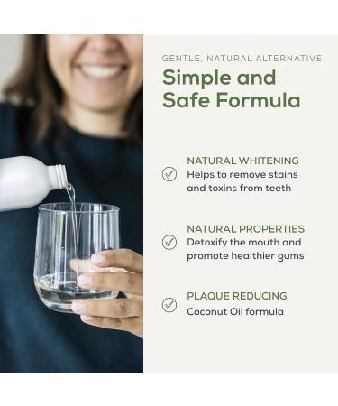  Georganics OIL PULLING MOUTHWASH: cleansing and plaque-dissolving mixture with organic virgin coconut oil (tea tree 100 ml) - Buy Online on GoSupps.com