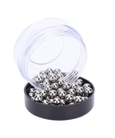 100 pieces of color mixing balls stainless steel mixed balls nail polish stirring balls rust-resistant metal mixture balls for mixing nail polish model colors 7/32 tool holder set