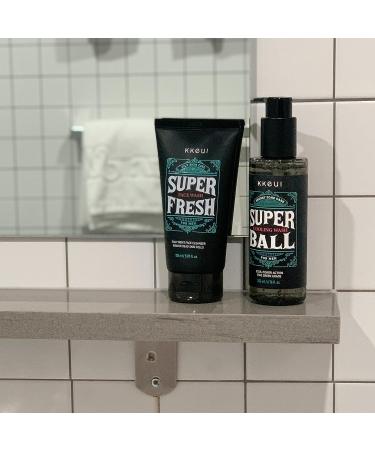 Super Ball Wash for Men - Korean Body Wash with Cooling Menthol for Odor Protection and Moisture Absorption - Buy Online on GoSupps.com