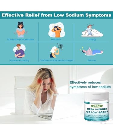 454g Stabilized Urea Powder for Hyponatremia Low Sodium & SIADH | USP-Grade Urea Powder Supports Healthy Sodium Balance Easy to Dissolve Pleasant Taste - Buy Online on GoSupps.com