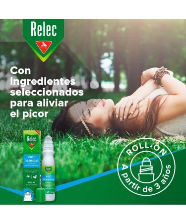Relec Roll On for Insect & Plant Bites | Soothes Itching & Refreshes Skin - Shop Internationally - Buy Online on GoSupps.com