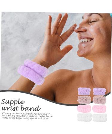 Didiseaon 4paires Bracelets De Lavage Du Visage Pour Femmes Multifonctions Pour Sport Yoga Et T ches M nag res Absorbant Eau Transpiration - Buy Online on GoSupps.com