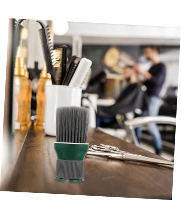 Housoutil Cleaning Brush Dust Cleaner for Home Ear Blow Dryer Hair Brush Neck Duster Japanese Hair Clip Barber Brush Duster Hair Cutting Tool Barber Shaving Plastic Duster Brush Household 14.5X7X7CM Green - Buy Online on GoSupps.com