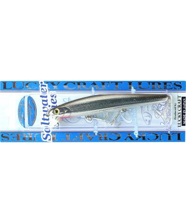 Lucky Craft SW Flashminnow 110 Surf Fishing Lure - Half Mirror Glow Anchovy | 387 - Buy Online on GoSupps.com