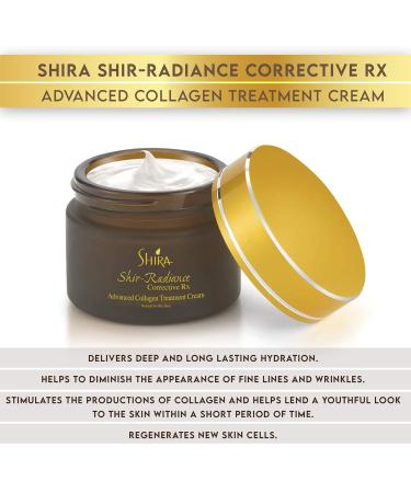 Shira Shir-Radiance Advanced Collagen Treatment Cream - Hydrating Ester C for Normal to Dry Skin (50ml - Buy Online on GoSupps.com