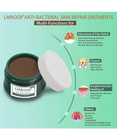 LMNOOP Perianal Repair Ointment - Rapid Relief for Anal Fistula, Fissure, Abscess | Treatments for Pain, Itching, Swelling, Bleeding | Jock Itch & Hemorrhoids Relief - Buy Online on GoSupps.com