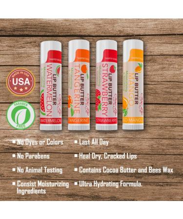 CHAP-LIP Lip Balm 60 Ct. - Fruit Flavors, Cocoa Butter, Coconut Oil - Total Hydration & Soothing Lip Therapy | Moisturizing Vitamin E - 1 Pack - Buy Online on GoSupps.com